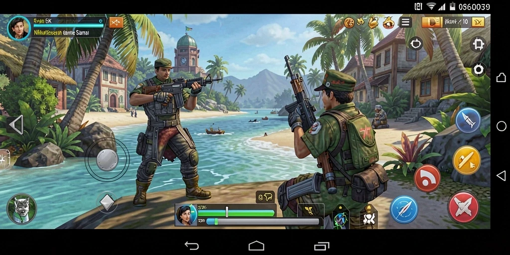 Tampilan gameplay 5ZK yang seru dan menyenangkan.