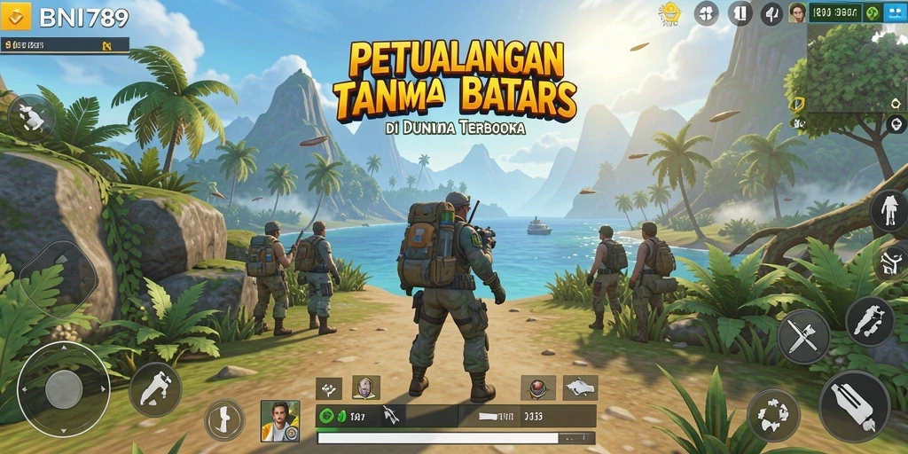 Tampilan gameplay BNI789 yang imersif di dunia terbuka.