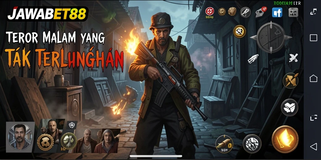 Tampilan gameplay <strong>JAWABET88</strong> yang mencekam dan penuh ketegangan.
