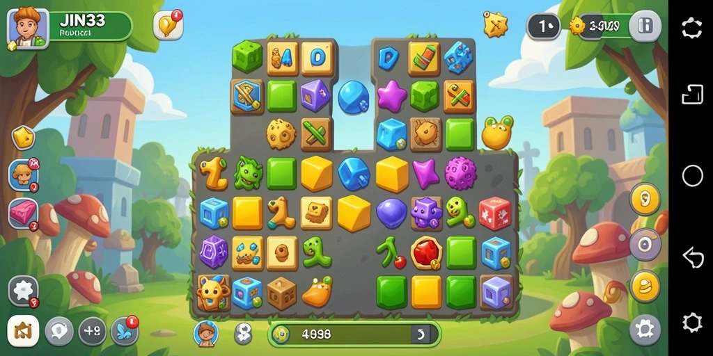 Tampilkan gameplay JIN33 yang seru dan penuh warna.