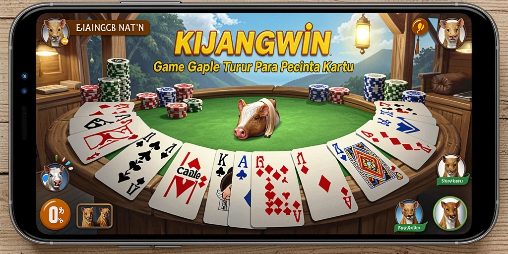 Screenshot gameplay Gaple yang menarik dan menantang.