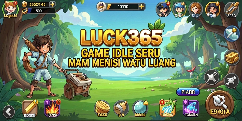 Tampilan utama gameplay LUCK365 yang seru dan interaktif.