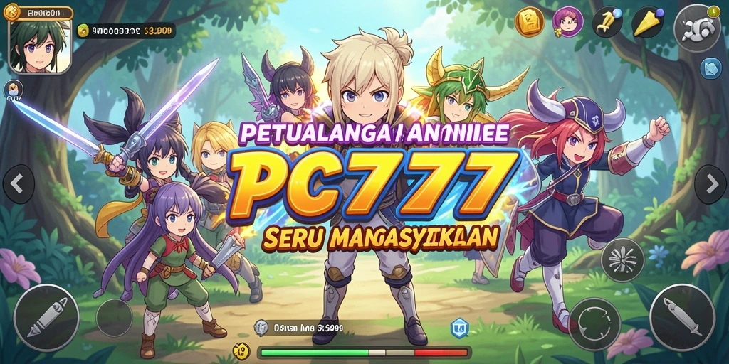 Tampilan gameplay Anime yang menakjubkan dari PC777.