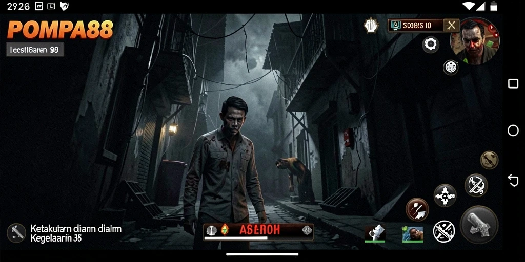 Gameplay POMPA88 yang menakutkan dan mendebarkan.