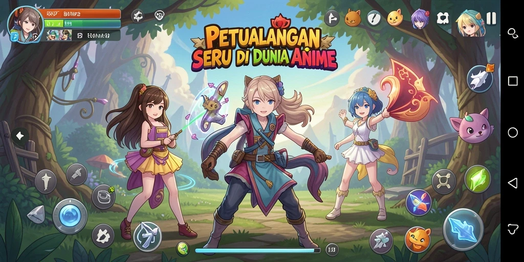 Tampilan menakjubkan dari gameplay RPVIP2 yang memukau.